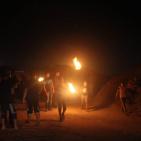 صور- إصابات بينها خطيرة في مواجهات ليلية شرق غزة