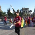 حفل إطلاق مهرجان سيرك فلسطين في رام الله