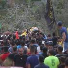 تشييع جثمان الشهيد محمد الريماوي إلى مثواه الأخير