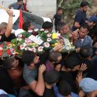 تشييع جثمان الشهيد محمد الريماوي إلى مثواه الأخير