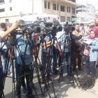 الطواقم الطبية تتطالب بحماية من بطش الاحتلال الإسرائيلي