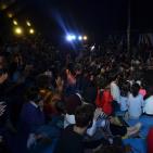 عرض في خيمة بيرزيت ضمن مهرجان سيرك فلسطين