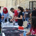 عرض في خيمة بيرزيت ضمن مهرجان سيرك فلسطين