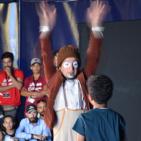 عرض في خيمة بيرزيت ضمن مهرجان سيرك فلسطين