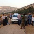 كسر قرار إغلاق مدرسة الساوية جنوب نابلس