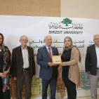 لقاء وتكريم المؤسسات الإعلامية في جامعة بيرزيت