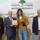 لقاء وتكريم المؤسسات الإعلامية في جامعة بيرزيت