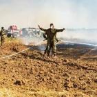 (صور).. المزيد من الحرائق في مستوطنات محيط غزة