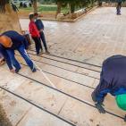 بالفيديو والصور.. المسجد الأقصى يتجهز لاستقبال شهر رمضان المبارك