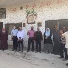 منيب رشيد المصري يتفقد مؤسسات نابلس وطولكرم