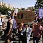 بالصور.. مسيرة دعم وإسناد لأهالي حي الشيخ جراح بالقدس