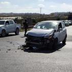 صور.. إصابات في حادث سير جنوب شرق بيت لحم