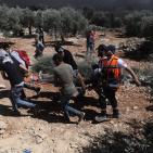 بالصور.. ارتفاع أعداد الإصابات في مواجهات جنوب نابلس إلى 411 