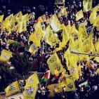 شاهد: فتح تنظم مسيرة حاشدة في رام الله دعما للرئيس ونصرة للقدس