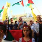 شاهد: فتح تنظم مهرجانا في جنين نصرة للقدس ودعما للرئيس