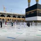 بالصور..  طلائع الحجاج يؤدون طواف القدوم