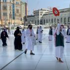 بالصور..  طلائع الحجاج يؤدون طواف القدوم