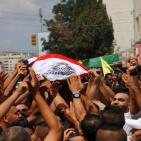 بالصور.. تشييع جثمان الشهيد ضياء الصباريني في جنين