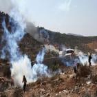 بالصور: 13 إصابة بالرصاص خلال مواجهات مع الاحتلال في بيتا