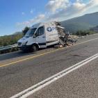 شاهد: مصرع 5 مستوطنين وإصابة العشرات بحادث مُروع في الجليل