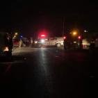 شاهد: مصرع 4 مواطنين واصابة اثنين بحادث سير جنوب نابلس