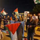 وقفة دعم وإسناد للأسرى المضربين عن الطعام أمام مستشفى