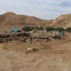 الاحتلال يهدم منزلين قيد الإنشاء غرب أريحا