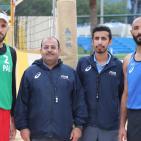 بالصور: منتخب فلسطين للكرة الشاطئية يبلغ الدور الثاني من بطولة غرب آسيا