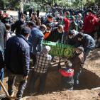 بالصور.. المغرب يشيع الطفل ريان وسط حزن وأسى