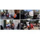 شاهد: الاحتلال ينكل بالمصلين في المسجد القبلي ويعتقل نحو 400