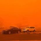 فيديو: توقف الملاحة الجوية في مطار الكويت الدولي