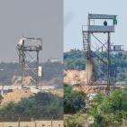 بالفيديو والصور: الاحتلال يقصف غزة ردا على مزاعم إطلاق صاروخ