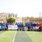 جمعية أهالي يالو تفوز بالمركز الأول بدوري الخماسيات الخامس 2022