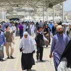 صور: حجاج فلسطين يواصلون رمي الجمرات في أول أيام التشريق