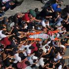 شاهد: نابلس تشييع شهداءها الثلاثة وسط غضب عارم