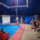 الأنوف الحمراء فلسطين تحتفل بأهمية الفكاهة والضحك في الرعاية الصحية