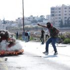 مواجهات على المدخل الشمالي لمدينة البيرة