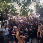 بالصور: نابلس تشيع جثمان الشهيد الكيلاني إلى مثواه الأخير