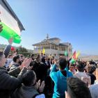 بالصور: تشييع جثمان الشهيد عمار مفلح في نابلس