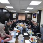 وزير الداخلية يزور محافظة القدس