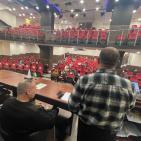 مهندسو الشركة يلقون محاضرةً حول أزمة الطاقة فلسطينيًا وعالميًا بين الحلول والمعيقات