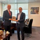 توقيع اتفاقية الشراكة بين بلدية رام الله وشبكة الجزيرة الإعلامية لوضع حجر الأساس لمتحف شيرين أبو عاقلة للإعلام 