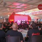  شركة المشروبات الوطنية كوكاكولا/ كابي تحتفل بموظفيها بقطاع غزة