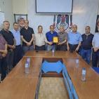 نقابة الصحفيين تستقبل وفد جبهة النضال الشعبي الفلسطيني