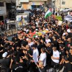 قلقيلية: جماهير المحافظة تشيع الشهيد قصي قرعان