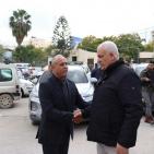 وزير الداخلية يتفقد محافظتي طولكرم وجنين