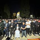 70 ألفا يؤدون صلاتي العشاء والتراويح في المسجد الأقصى