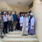 اللجنة الطبية للجنة الشعبية بالبريج تنفذ مسحا طبيا لمراكز ايواء نازحين