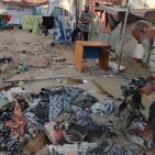 خاص| صاروخ إسرائيلي يقلب حياة العم أبو محمد وزوجته وبناته الـ7