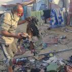 خاص| صاروخ إسرائيلي يقلب حياة العم أبو محمد وزوجته وبناته الـ7